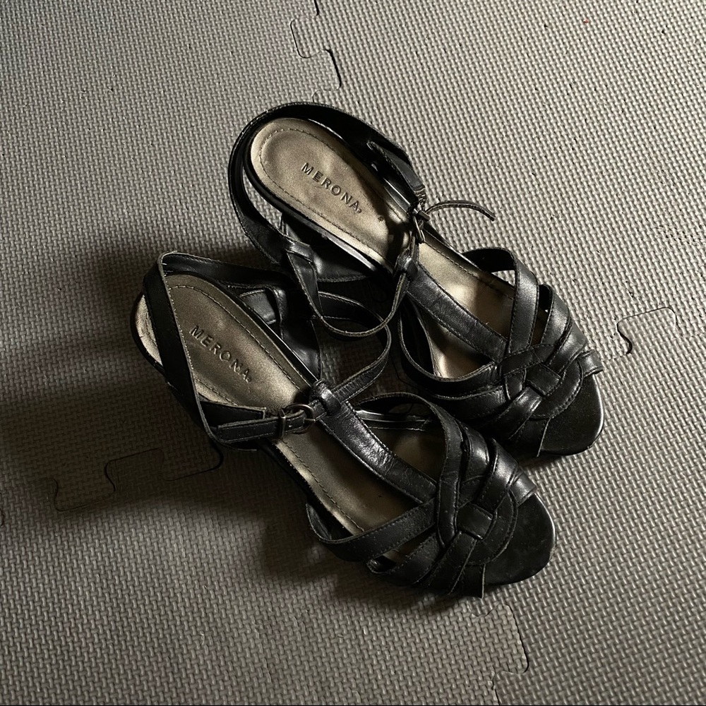 Merona Strappy Wedge Heels